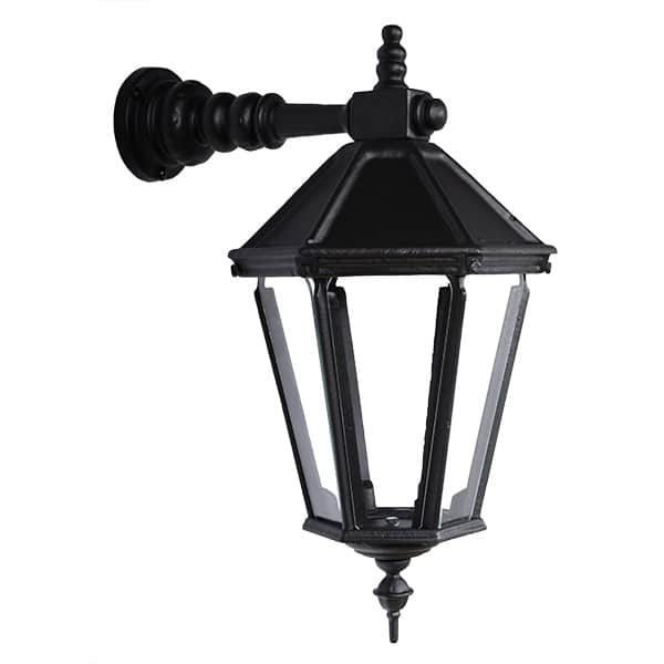 Valurautainen seinävalaisin roikkuva 6k K:52cm