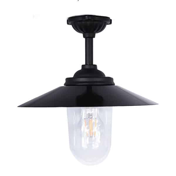 Valurautainen lyhty roikkuu 33cm