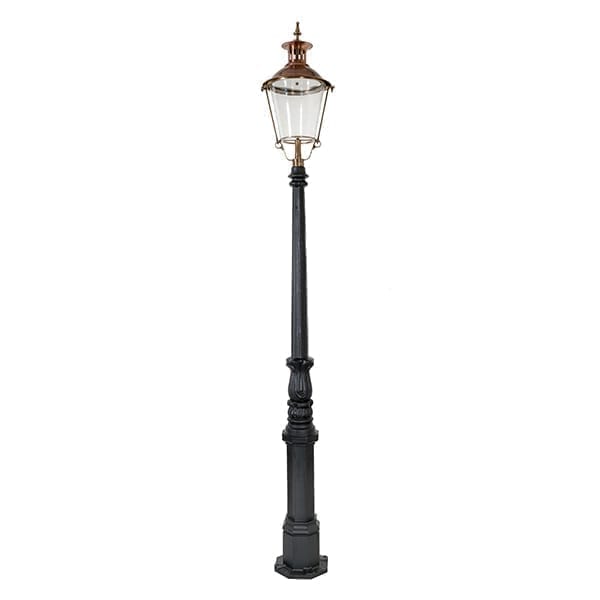 Valurautainen tolppalyhty Småland 297cm