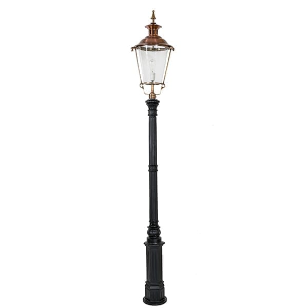Valurautainen tolppalyhty Gränna 235cm